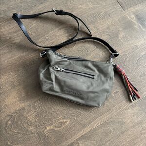 Bimba y Lola Gray Crossbody Bag